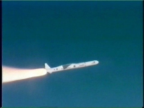 First stage of ACE launch
